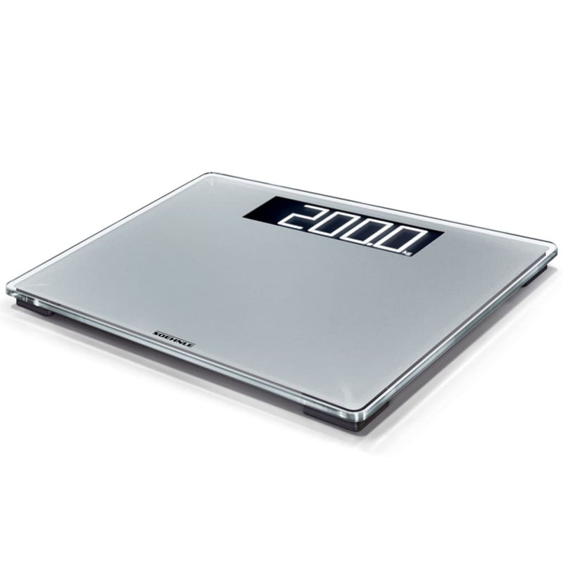 vidaXL Soehnle Bathroom Scales Style Sense Comfort 600 200 Kg Silver